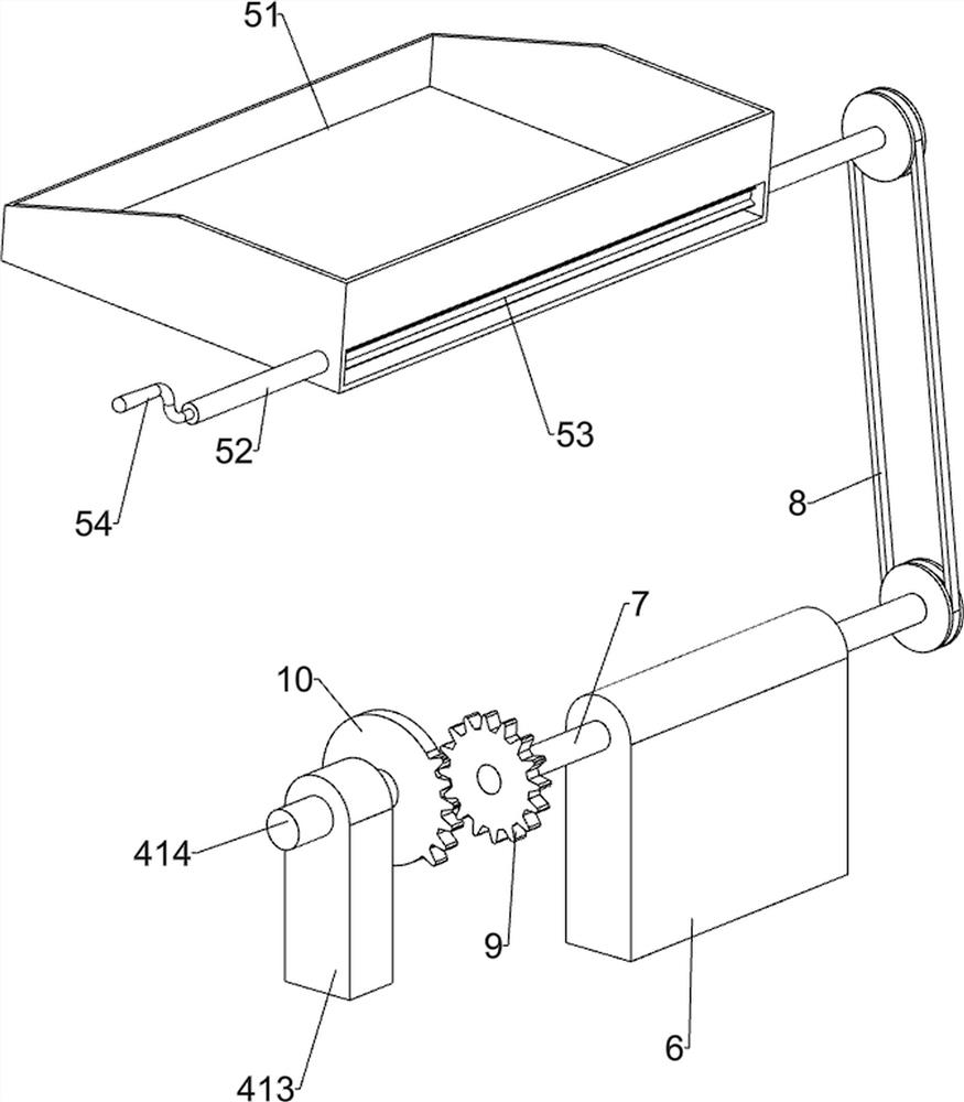 Agricultural vibratory screening device for coarse grain