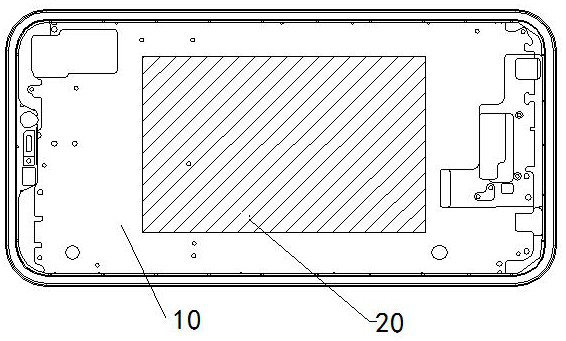 A laser shaping method for mobile phone middle board