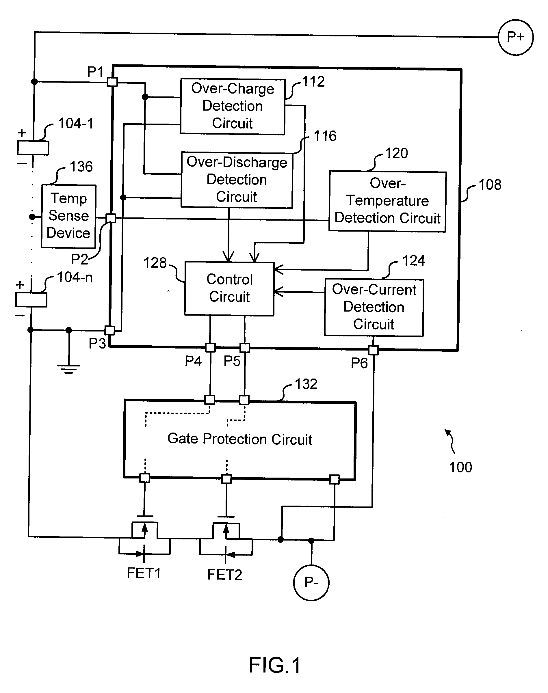 Low side n-channel fet protection circuit
