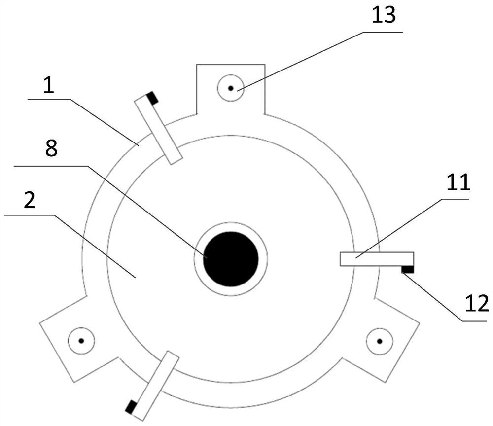 Rotation starting separation mechanism