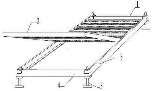 Movable tool type construction berm bracket