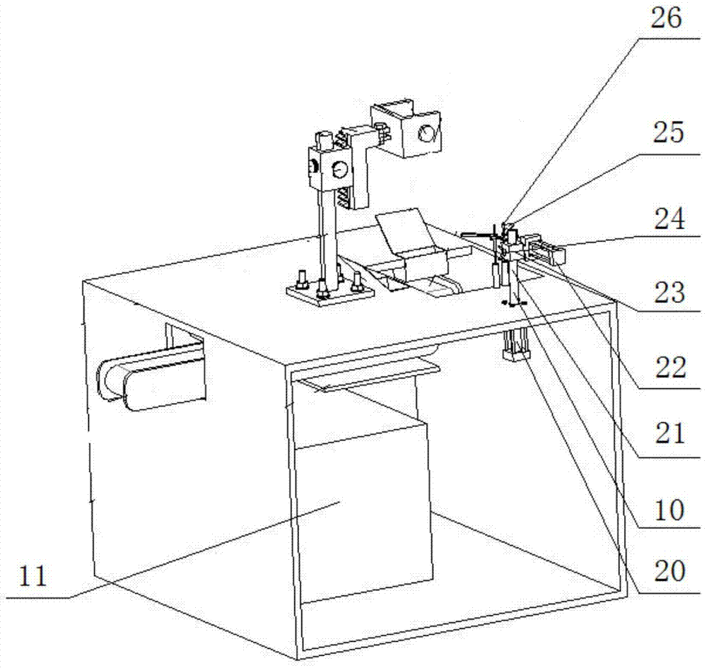 Cylindrical capacitor type special-shaped electronic components whole foot equipment