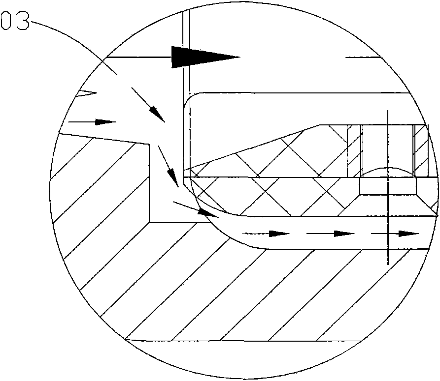 Improved spiral wing water meter