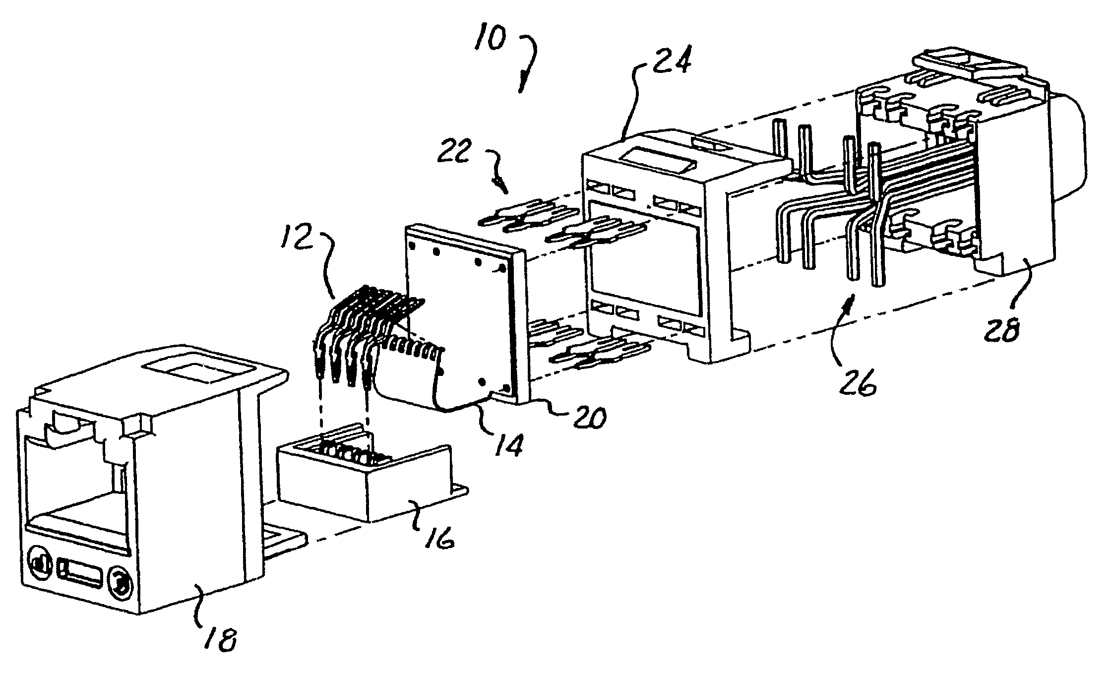 Methods and apparatus for reducing crosstalk in electrical connectors