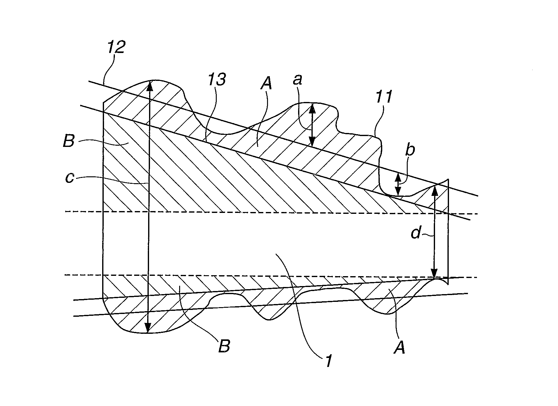 Method for producing large-size synthetic quartz glass substrate