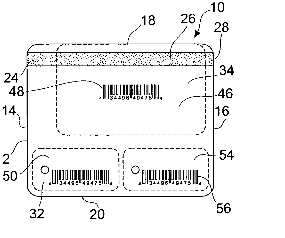 Transactional card system and encoding method