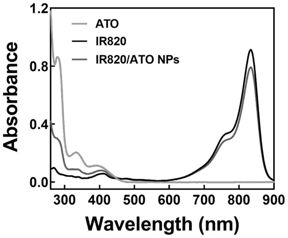 IR820 and atorvaquone carrier-free self-assembled nanoparticles and preparation method and application thereof