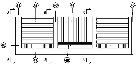 Near-rail sound absorption and insulation device