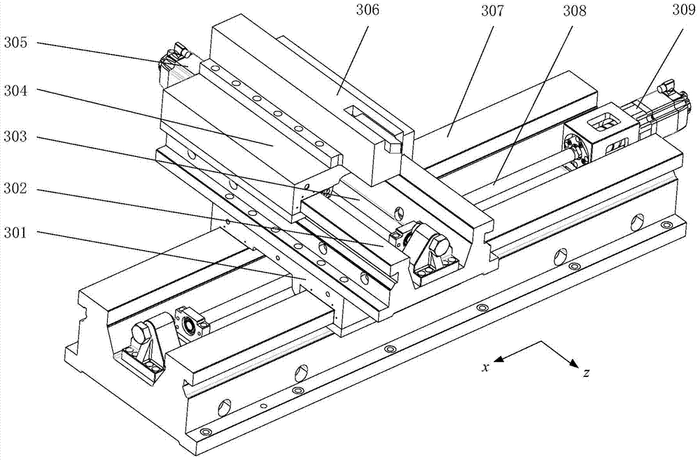 A CNC double-sided lathe for processing large-diameter thin-walled disk parts