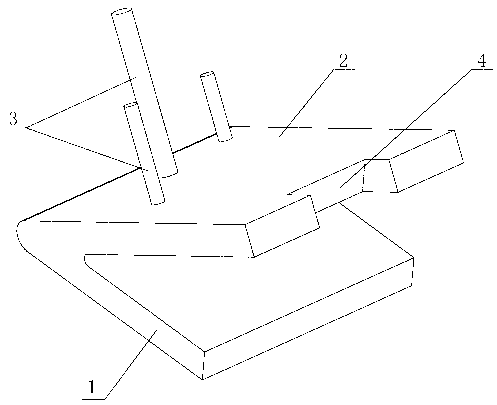 Tool capable of manufacturing bevel through wire-electrode cutting