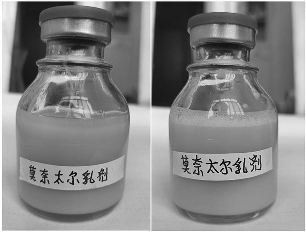Monepantel emulsion and preparation method thereof