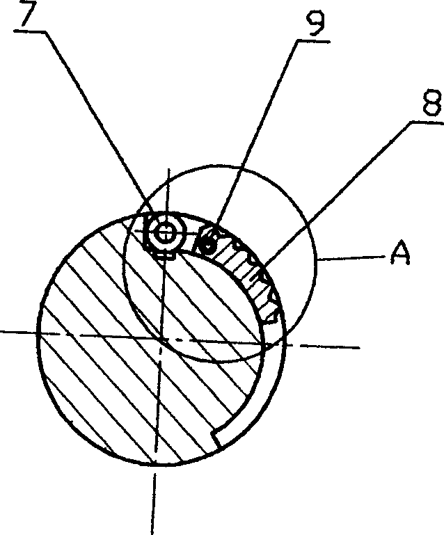 Roller bit with roller pull-off prevention alarm apparatus