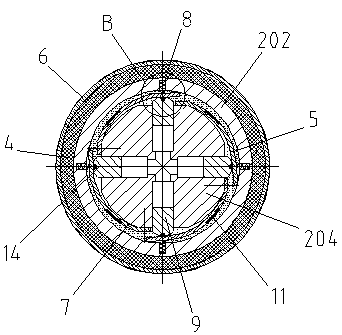 Temperature-controlled circular variable wedge-shaped magnetorheological fluid clutch