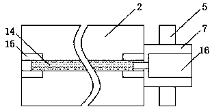 Sand sieving device for land development in industrial agglomeration area