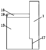 Sand sieving device for land development in industrial agglomeration area