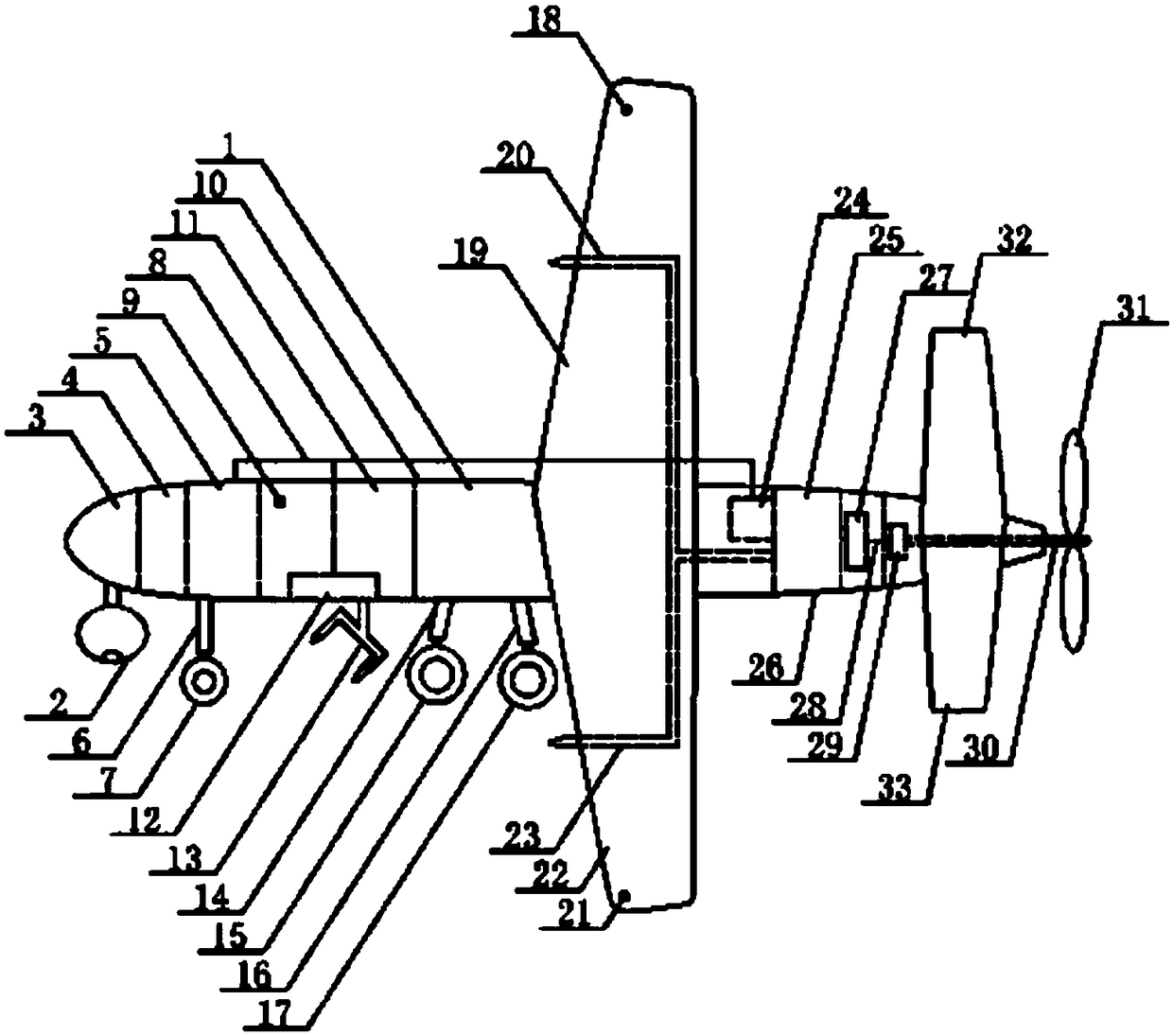 Unmanned aerial vehicle with colorful paddy insect pest image recognition device for eliminating rice leaf folders