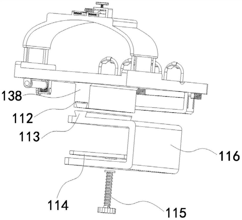 Infusion auxiliary device for nursing psychiatric patient