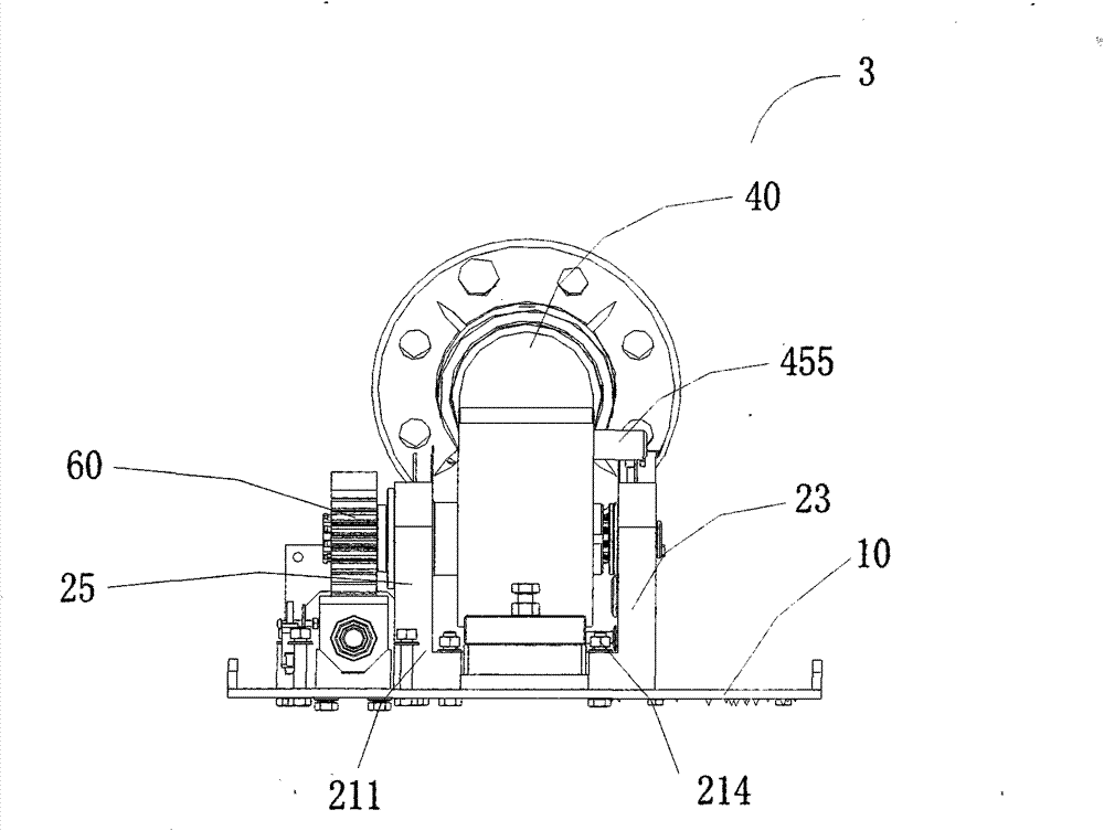 Light fitting with cylinder deflection preventing structure