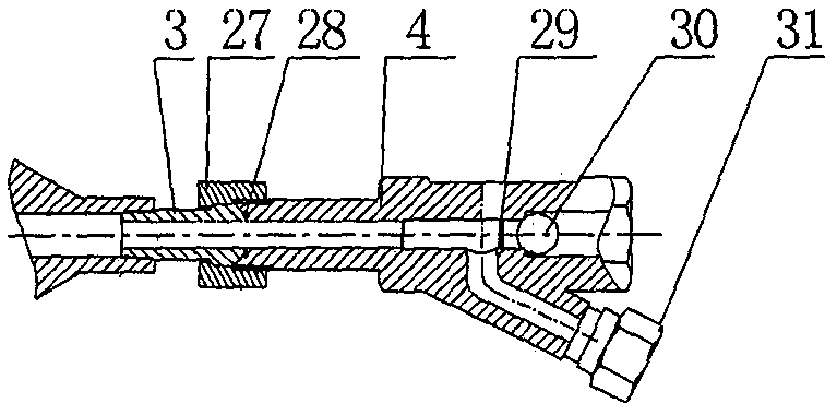 Casing oil recovery device and process