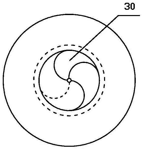 An integrated moxibustion tool with controllable turning and sparrow moxibustion