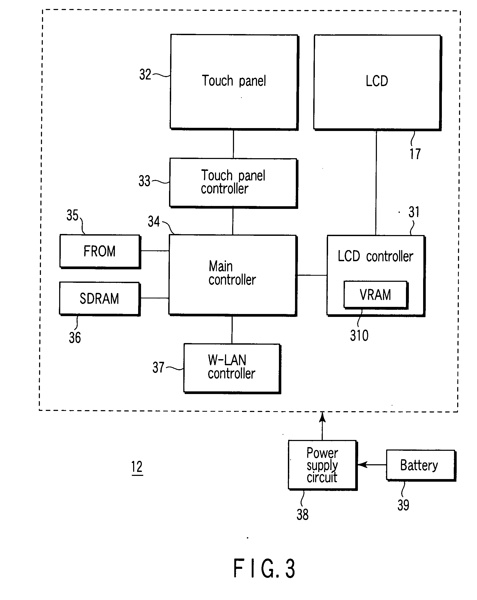 Electronic device with auxiliary unit that is usable detached from main unit of electronic device