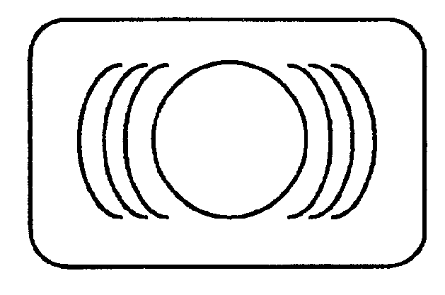 Data card with a full circular track for alignment and amplitude calibration