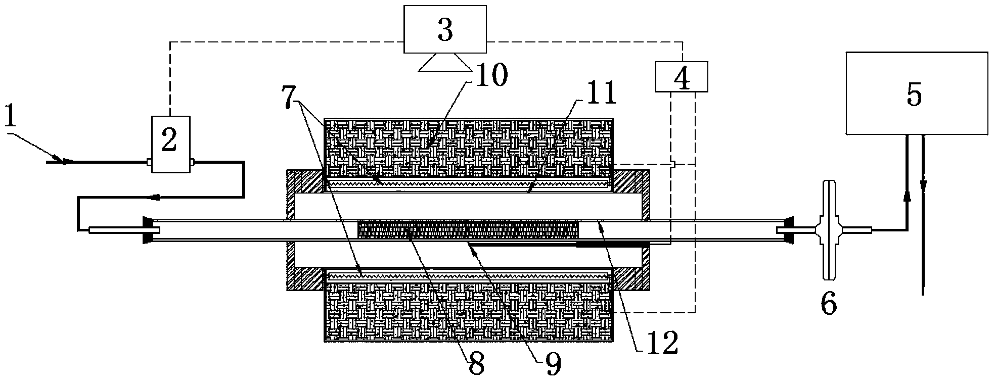 Tobacco pyrolysis and combustion reactor, analysis system and method