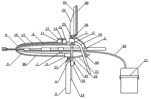 Obstetrics and gynecology curettage device