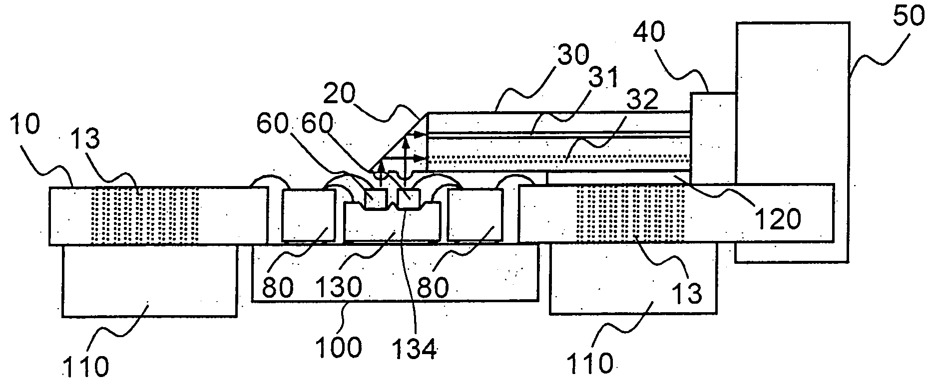Connection apparatus for parallel optical interconnect module and parallel optical interconnect module using the same
