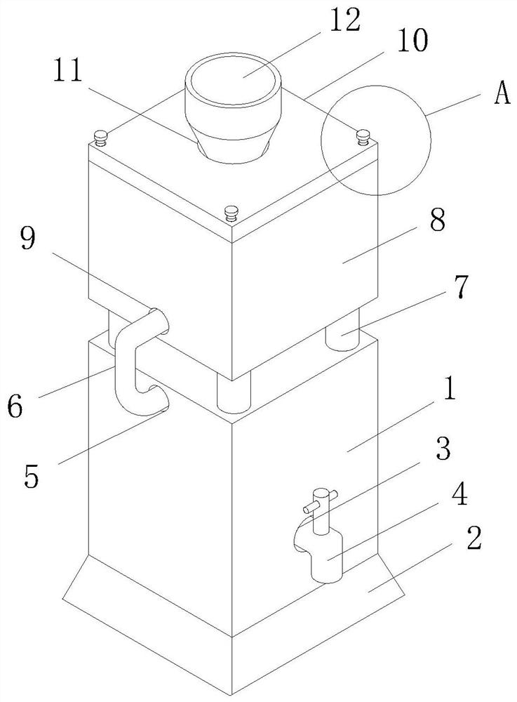 Printing and dyeing wastewater advanced treatment system