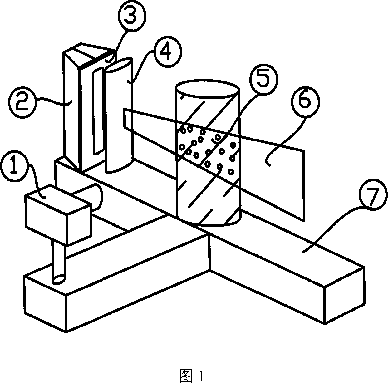 Flow field visualization method and device