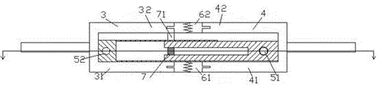 A bridge with vibration-absorbing self-cleaning expansion joint device