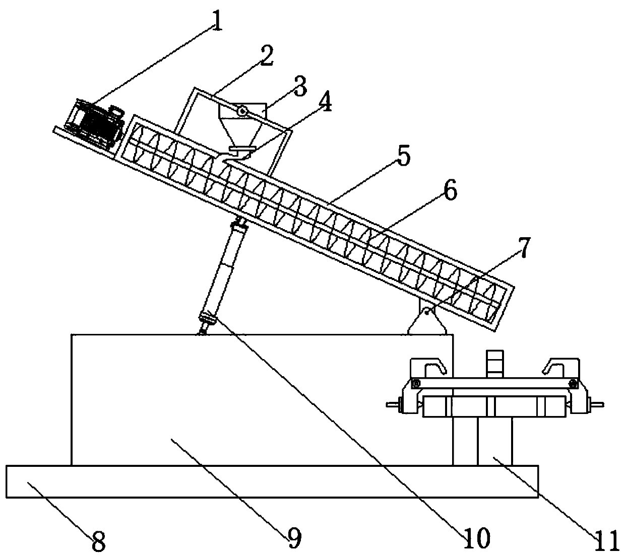 Cement packaging machine