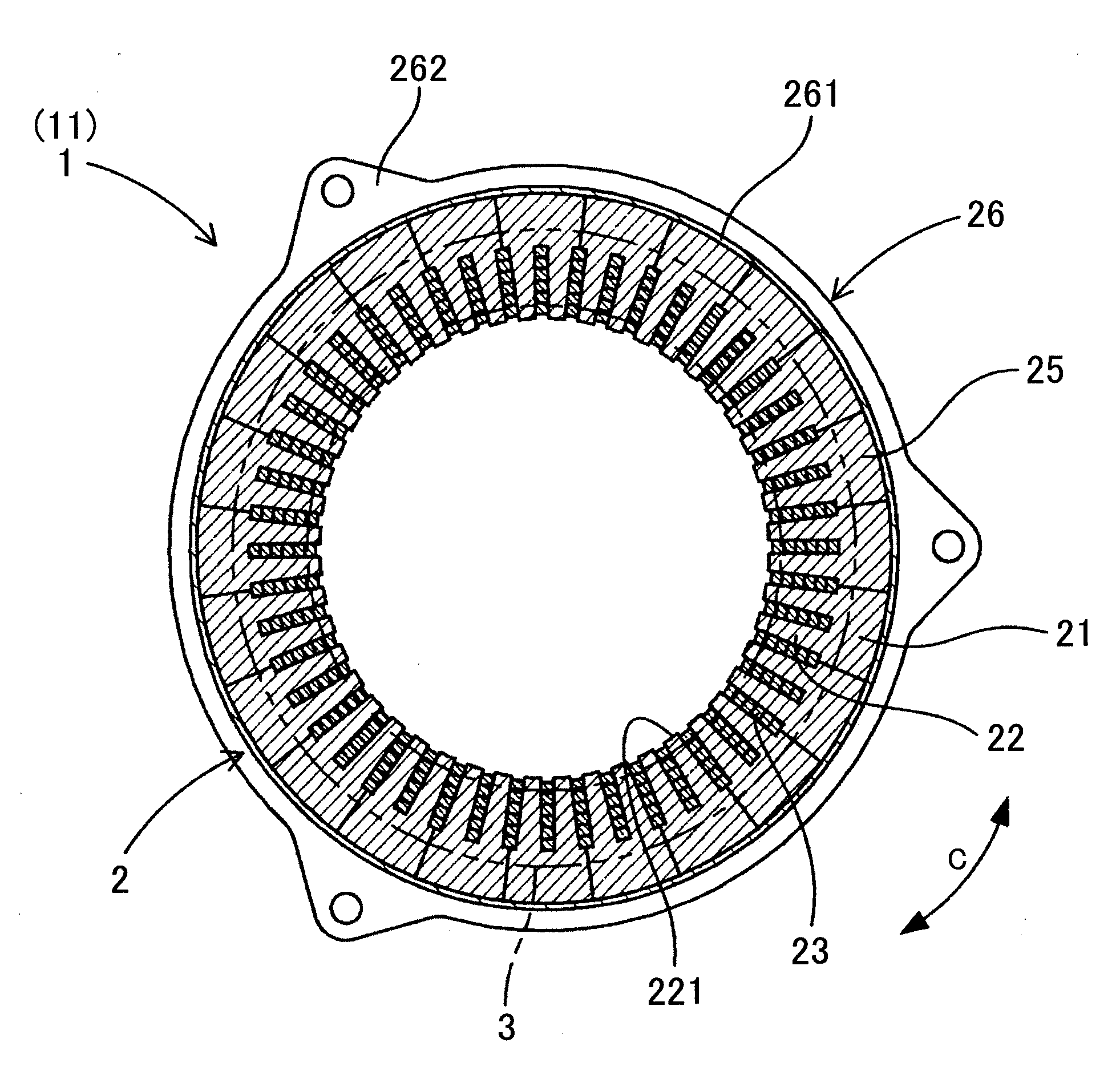 Method of manufacturing stator