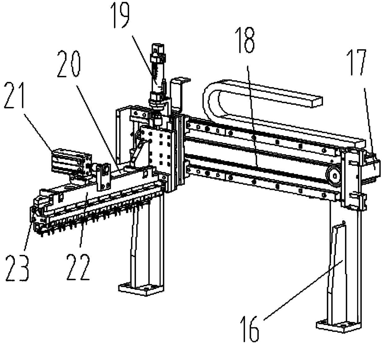 An automatic assembly machine for inductors