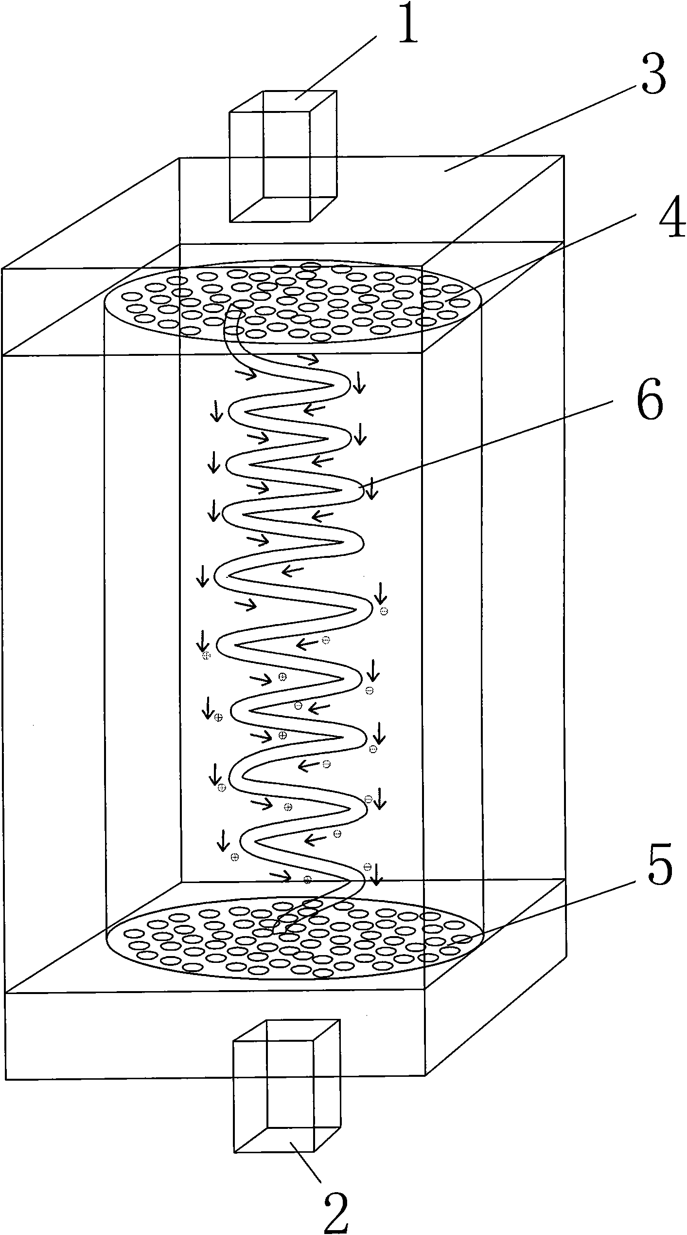 Quantum resonance isotonic water treatment device