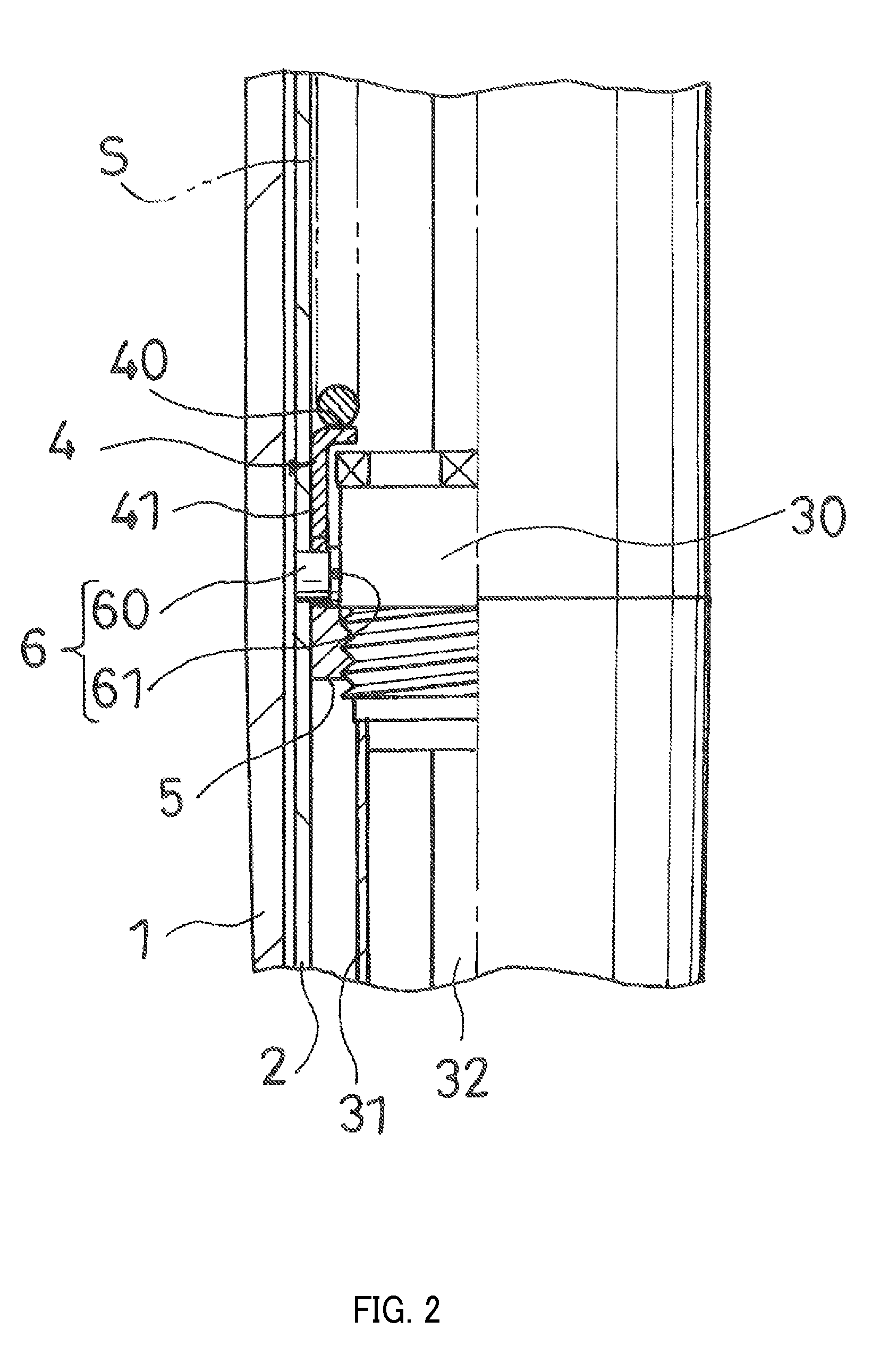 Fluid pressure damper