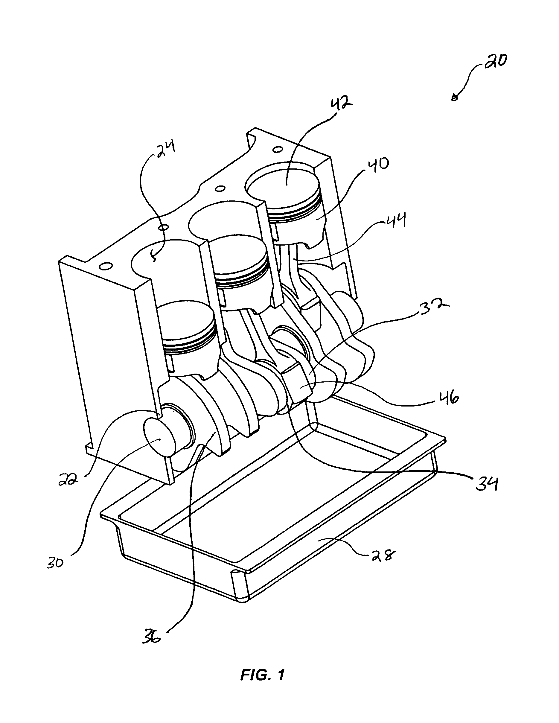 Power linkage assembly for a high efficiency internal explosion engine