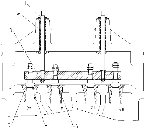 Steam turbine single-valve adjusting valve