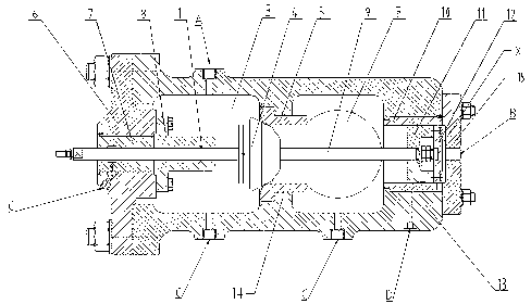 Steam turbine single-valve adjusting valve