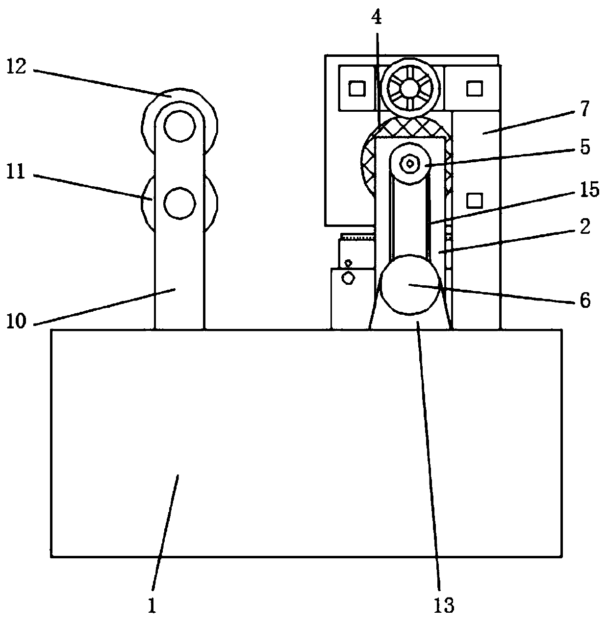 Winding device for producing insulating tape