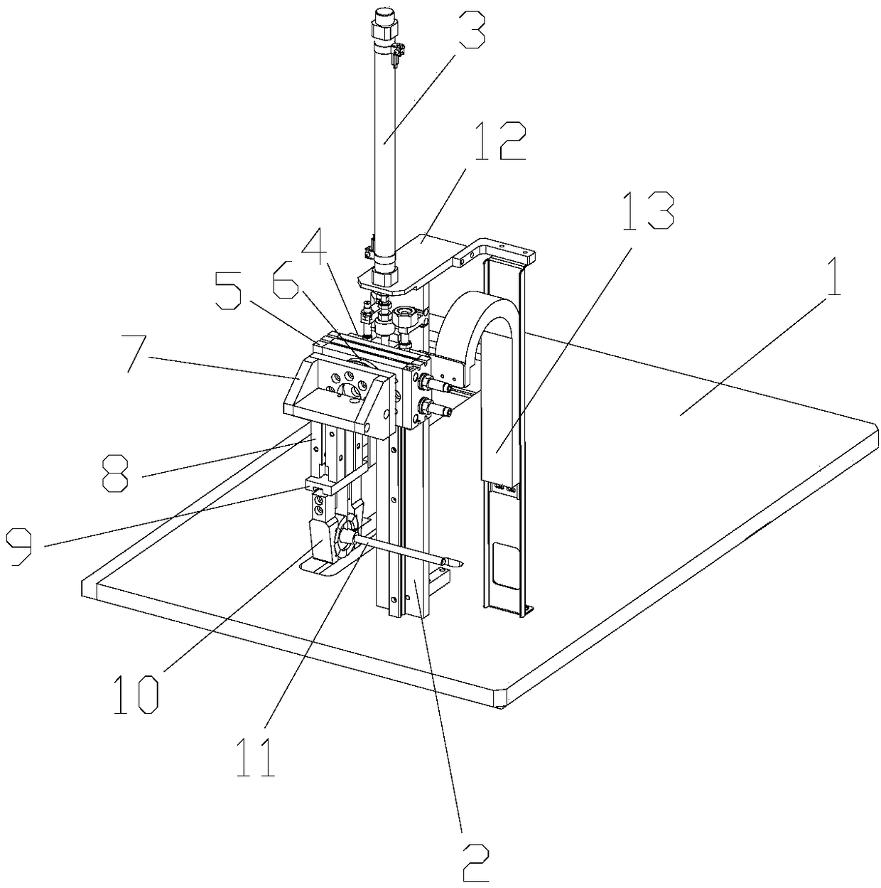 Rotor overturning device