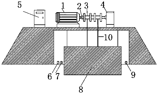 Gate intelligent opening and closing device