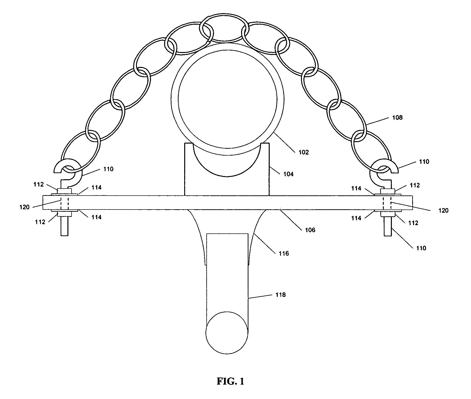 Apparatus and method for mounting a satellite dish to a pole