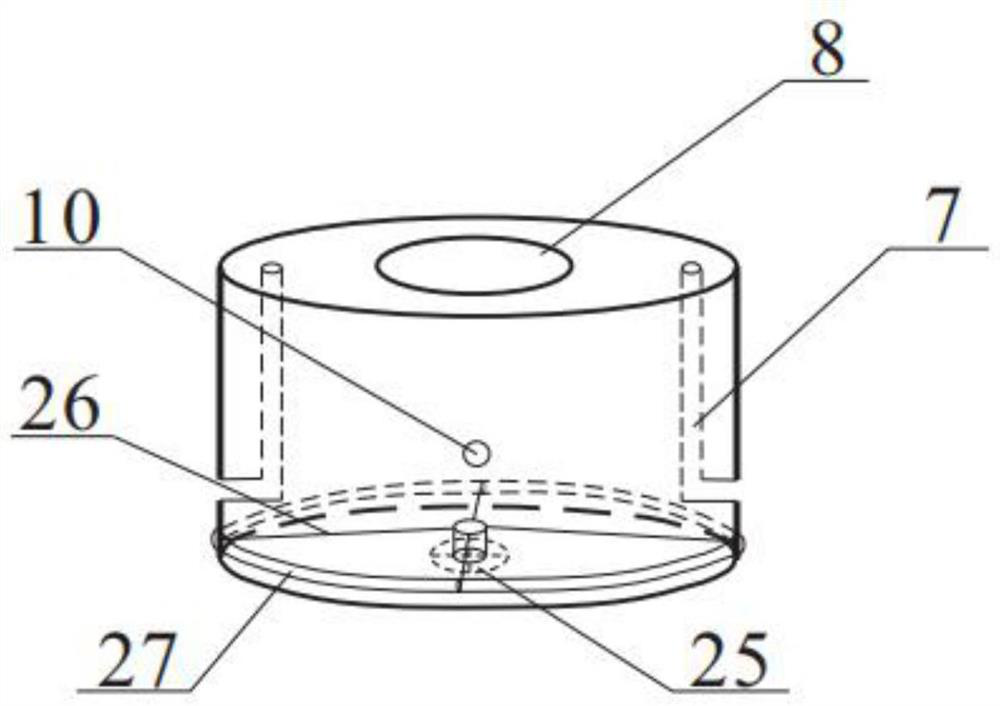 Rock-soil body dry-wet cycle test system and method in unsaturated state