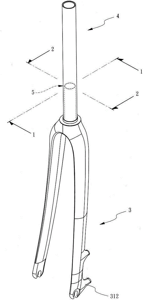 Bicycle fork body device