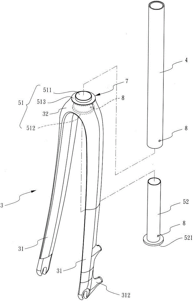 Bicycle fork body device