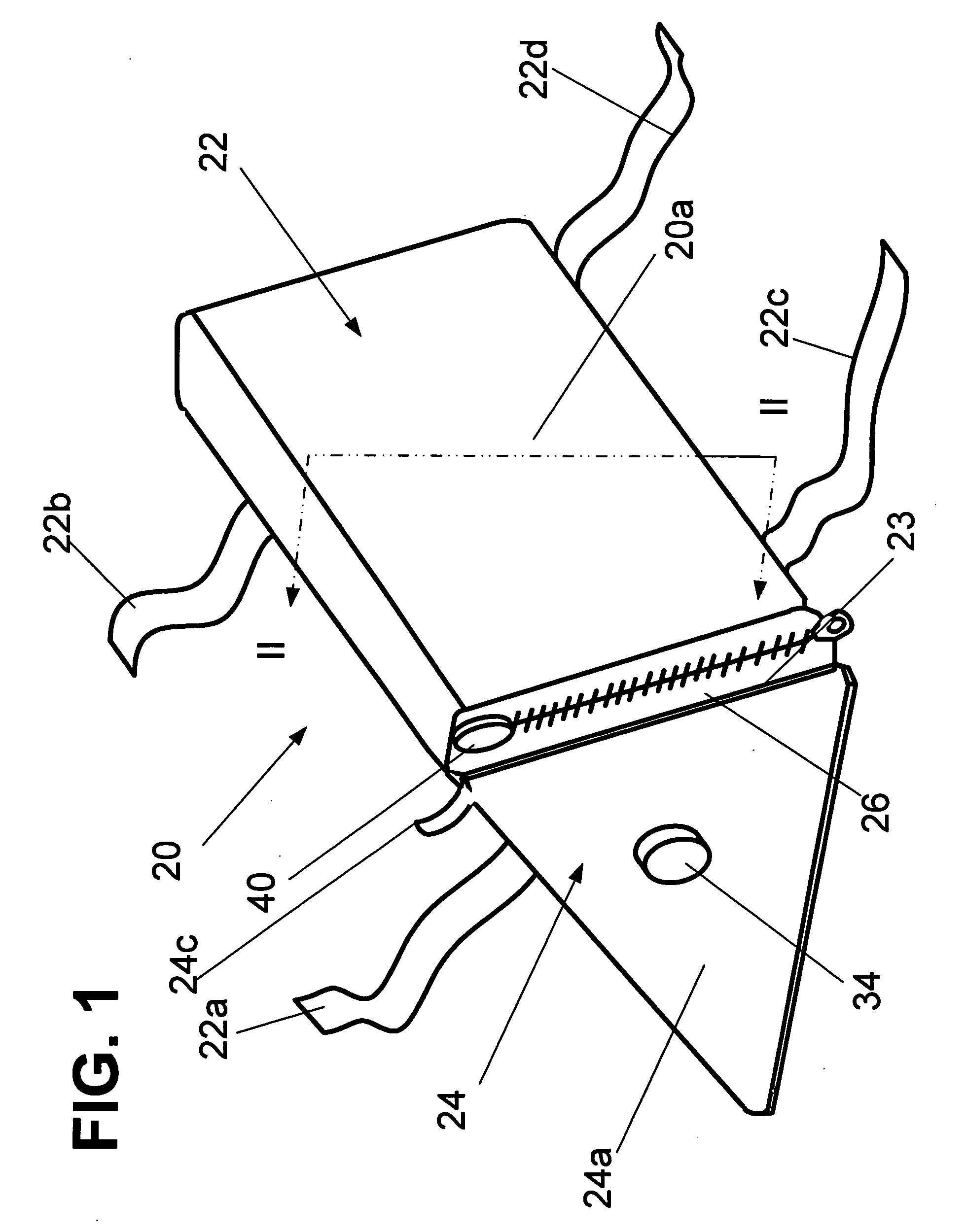 Thigh support with vibratory device for improved blood circulation
