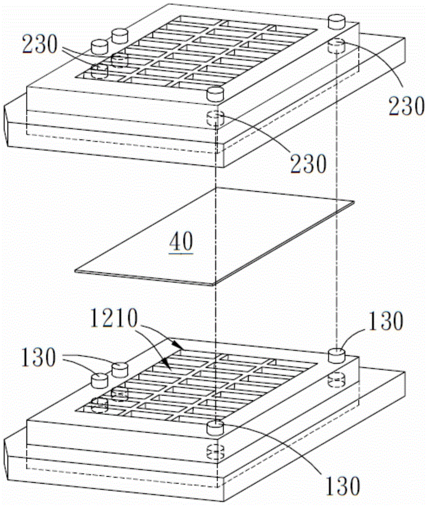 The structure of the chip carrier