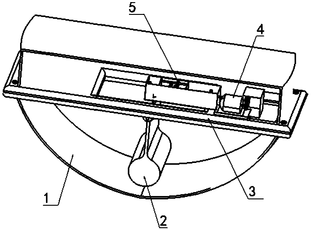 Pitching float-type wave energy generating device